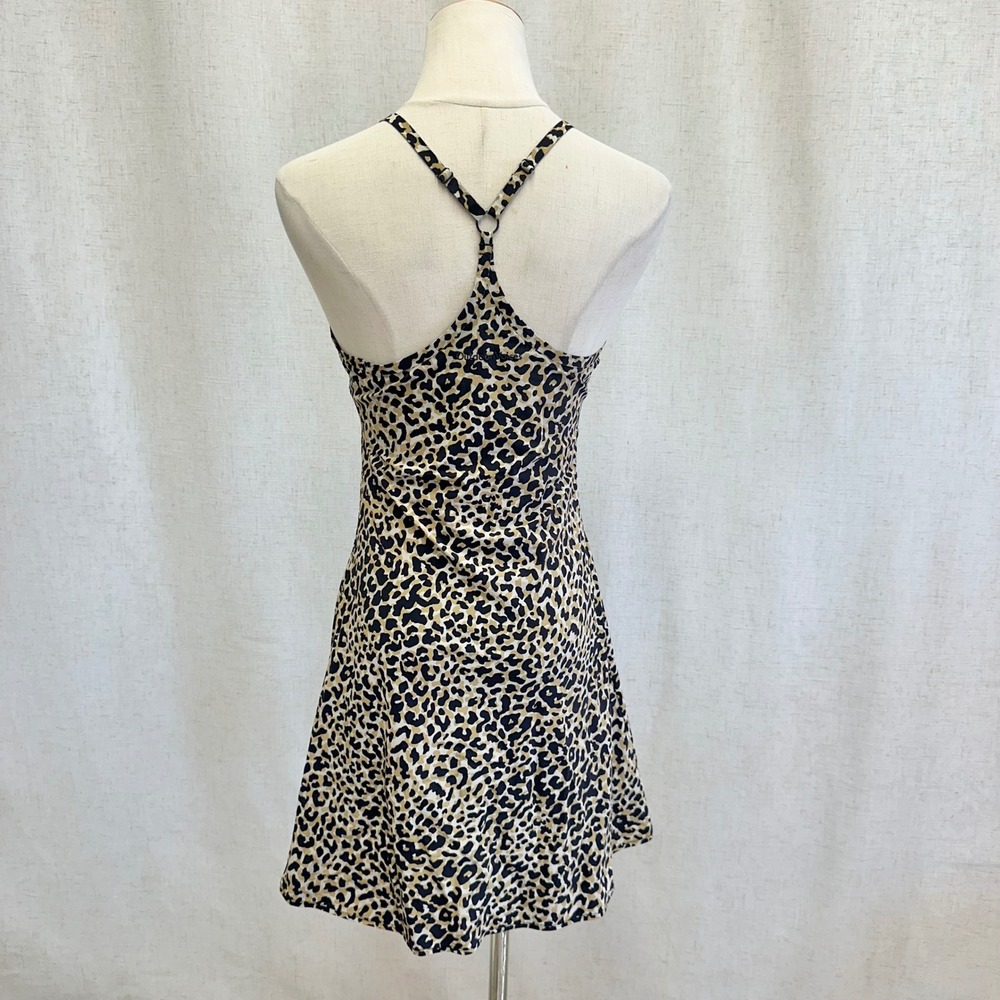 Outdoor Voices Leopard Print The Athletic Dress Small Racerback Built in Shorts - Picture 12 of 15